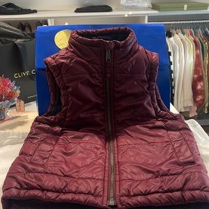 Children’s place vest S 5/6 wine color